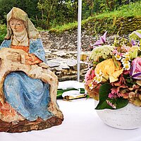 Open-Air-Gottesdienst in der Kirchenruine