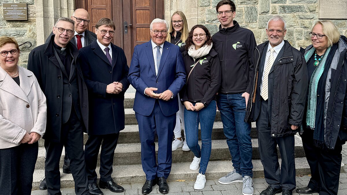 Erntekrone für Bundespräsidenten